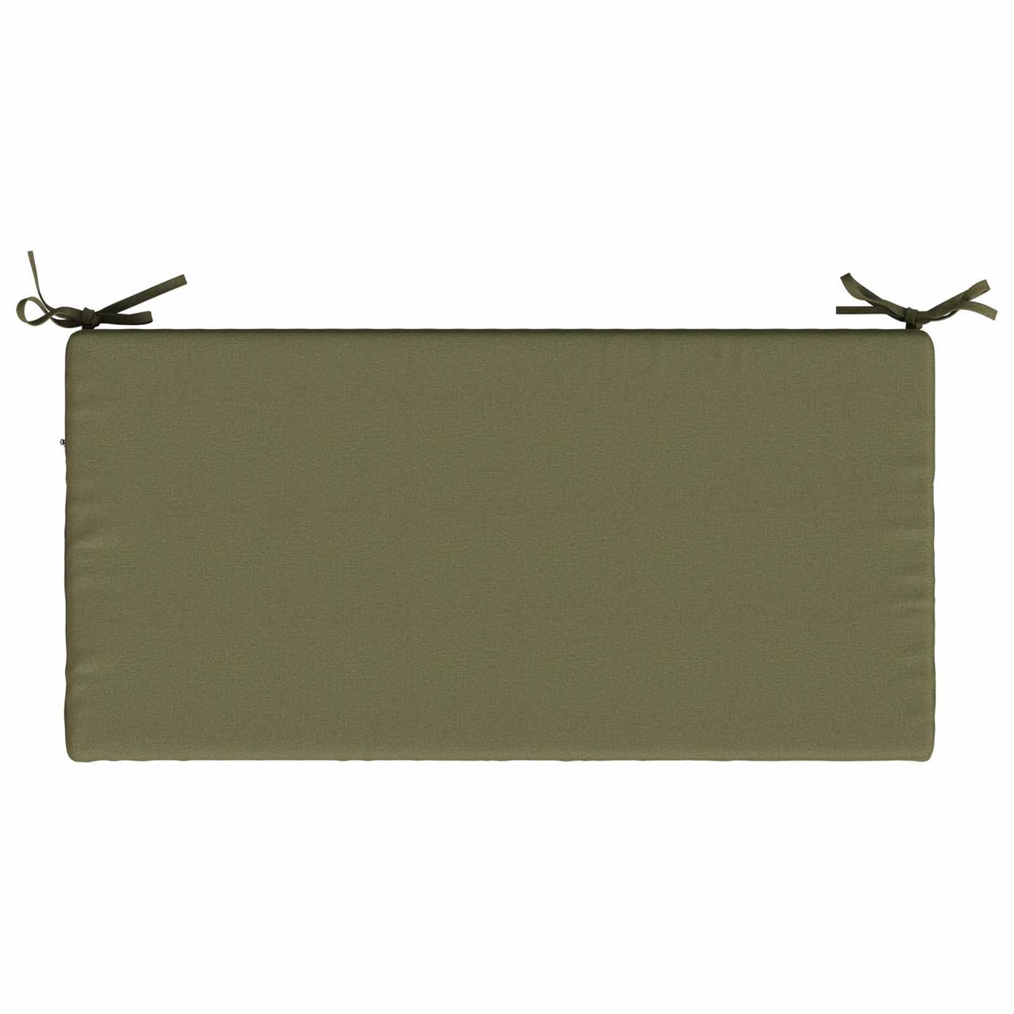 vidaXL Bench Cushion SOEST 100% Polyester Olive Green 60 x 40 x 8 cm