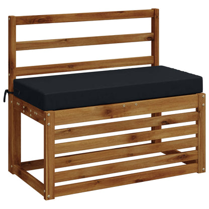 vidaXL 2-Piece Bench Cushions SOEST 2 pcs 100% Polyester Dark Blue