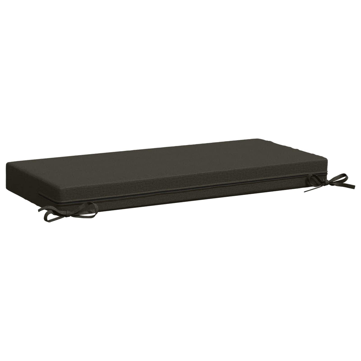 vidaXL Bench Cushion SOEST 100% Polyester Anthracite 60 x 40 x 8 cm