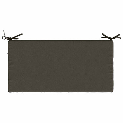 vidaXL Bench Cushion SOEST 100% Polyester Anthracite 60 x 40 x 8 cm