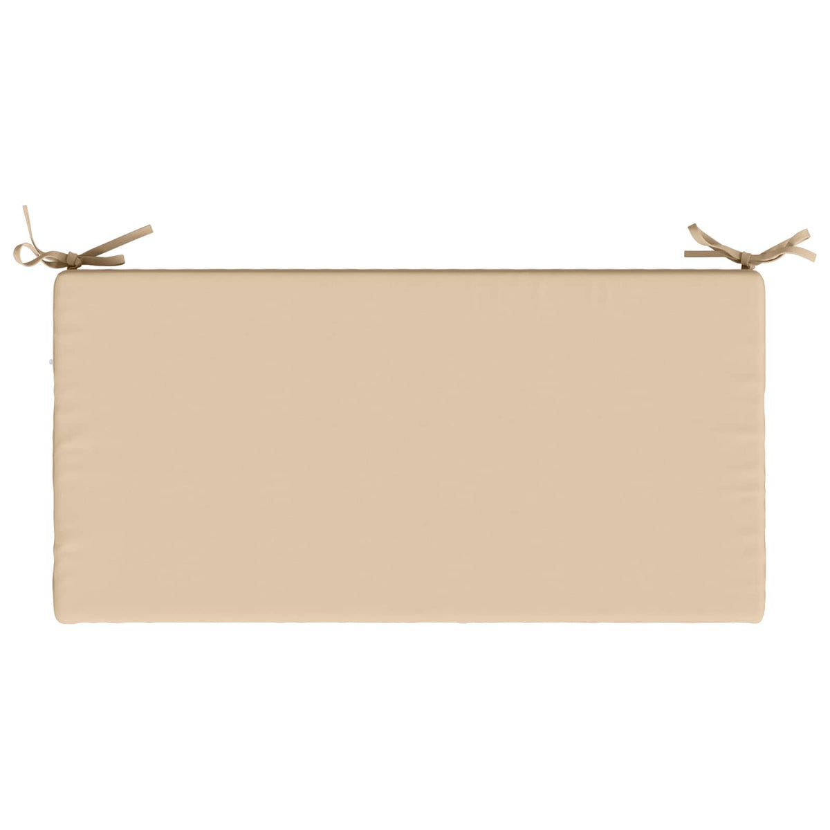 vidaXL Bench Cushion SOEST 100% Polyester Cream 60 x 40 x 8 cm