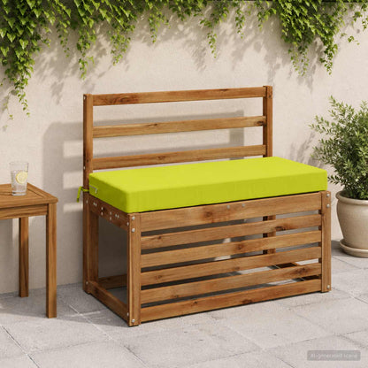 vidaXL 2-Piece Bench Cushions SOEST 2 pcs 100% Polyester Bright Green