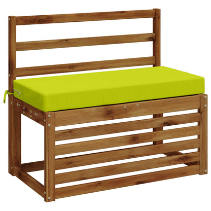 vidaXL Bench Cushion SOEST 100% Polyester Bright Green 60 x 40 x 8 cm