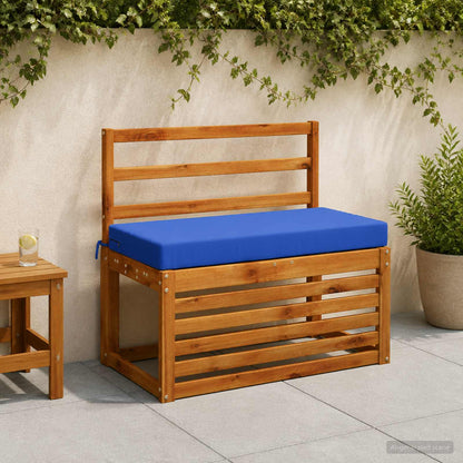 vidaXL 2-Piece Bench Cushions SOEST 2 pcs 100% Polyester Royal Blue