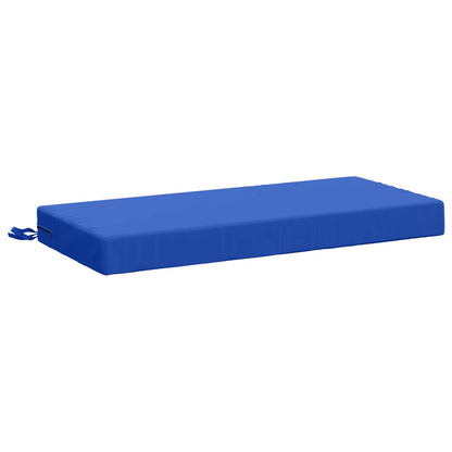 vidaXL 2-Piece Bench Cushions SOEST 2 pcs 100% Polyester Royal Blue