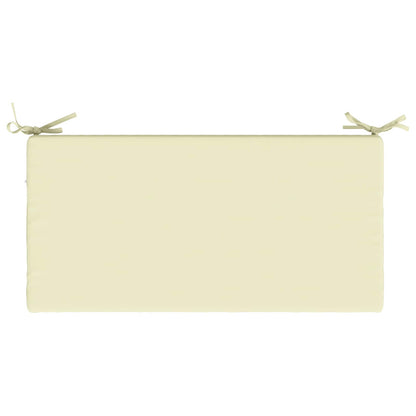 vidaXL 2-Piece Bench Cushions SOEST 2 pcs 100% Polyester Cream