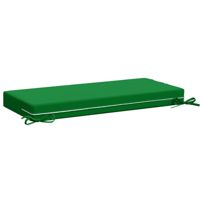 vidaXL Bench Cushion SOEST 100% Polyester Green 60 x 40 x 8 cm
