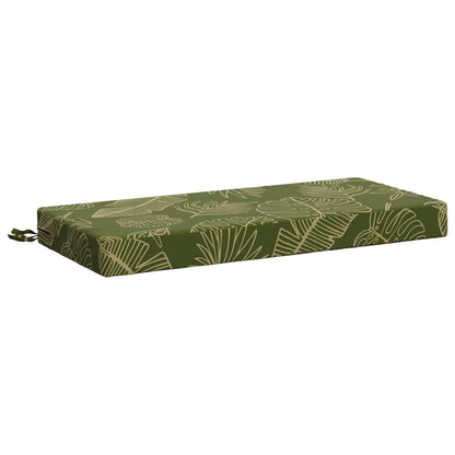 vidaXL 2-Piece Bench Cushions SOEST 2 pcs 100% Polyester Leaf Design