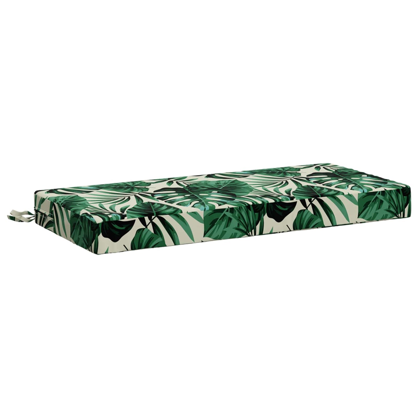 vidaXL 2-Piece Bench Cushions SOEST 2 pcs 100% Polyester Leaf Pattern