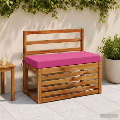 vidaXL 2-Piece Bench Cushions SOEST 2 pcs 100% Polyester Pink