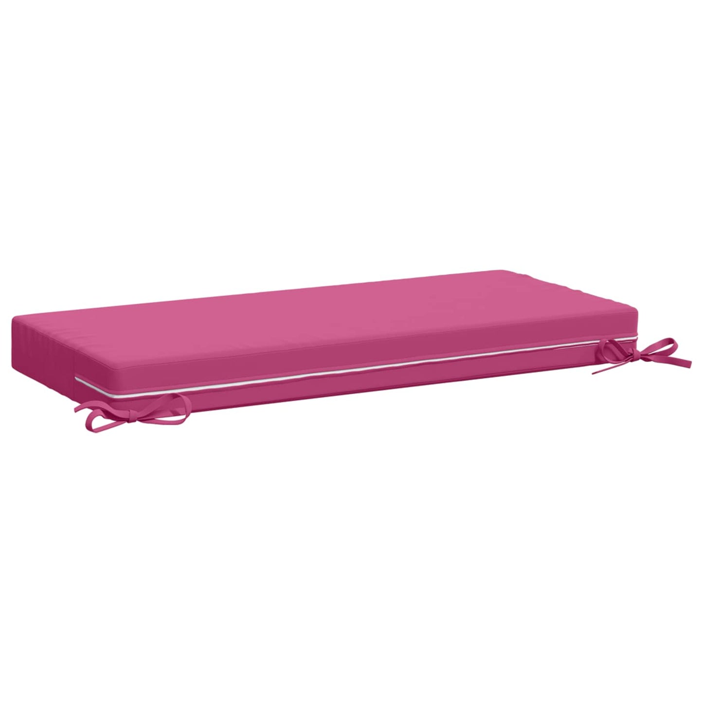 vidaXL Bench Cushion SOEST 100% Polyester Pink 60 x 40 x 8 cm