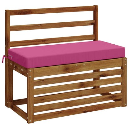 vidaXL Bench Cushion SOEST 100% Polyester Pink 60 x 40 x 8 cm