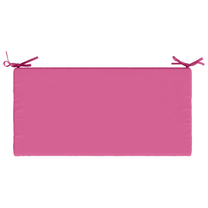 vidaXL Bench Cushion SOEST 100% Polyester Pink 60 x 40 x 8 cm