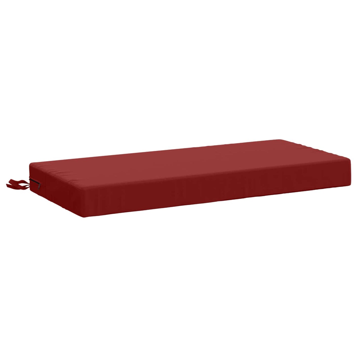 vidaXL Bench Cushion SOEST 100% Polyester Wine Red 60 x 40 x 8 cm