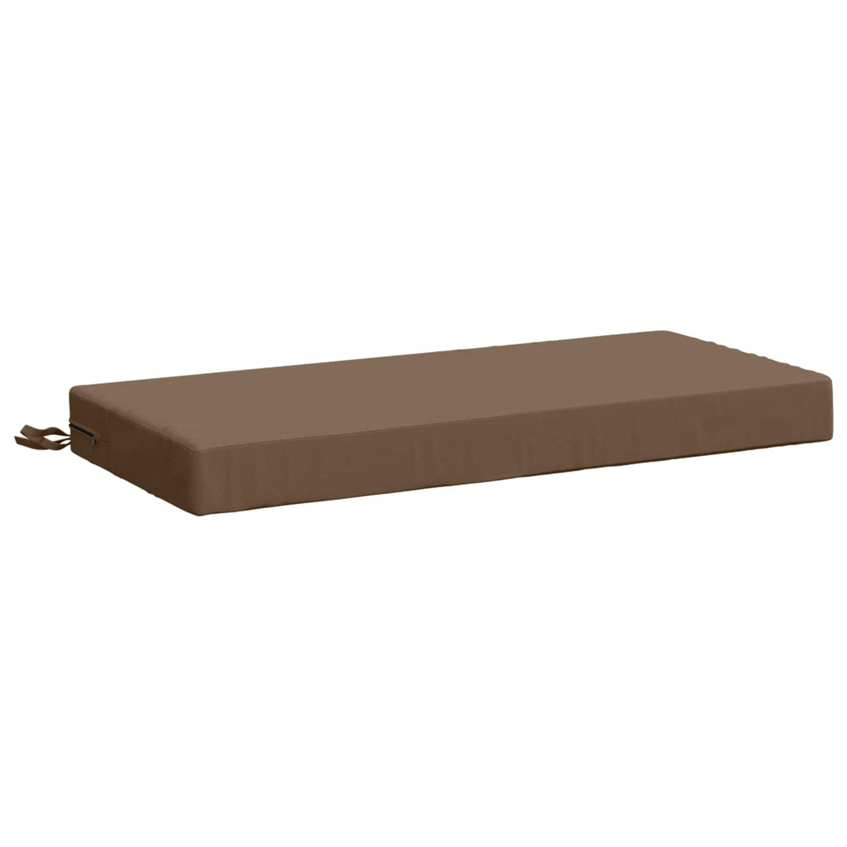 vidaXL 2-Piece Bench Cushions SOEST 2 pcs 100% Polyester Taupe