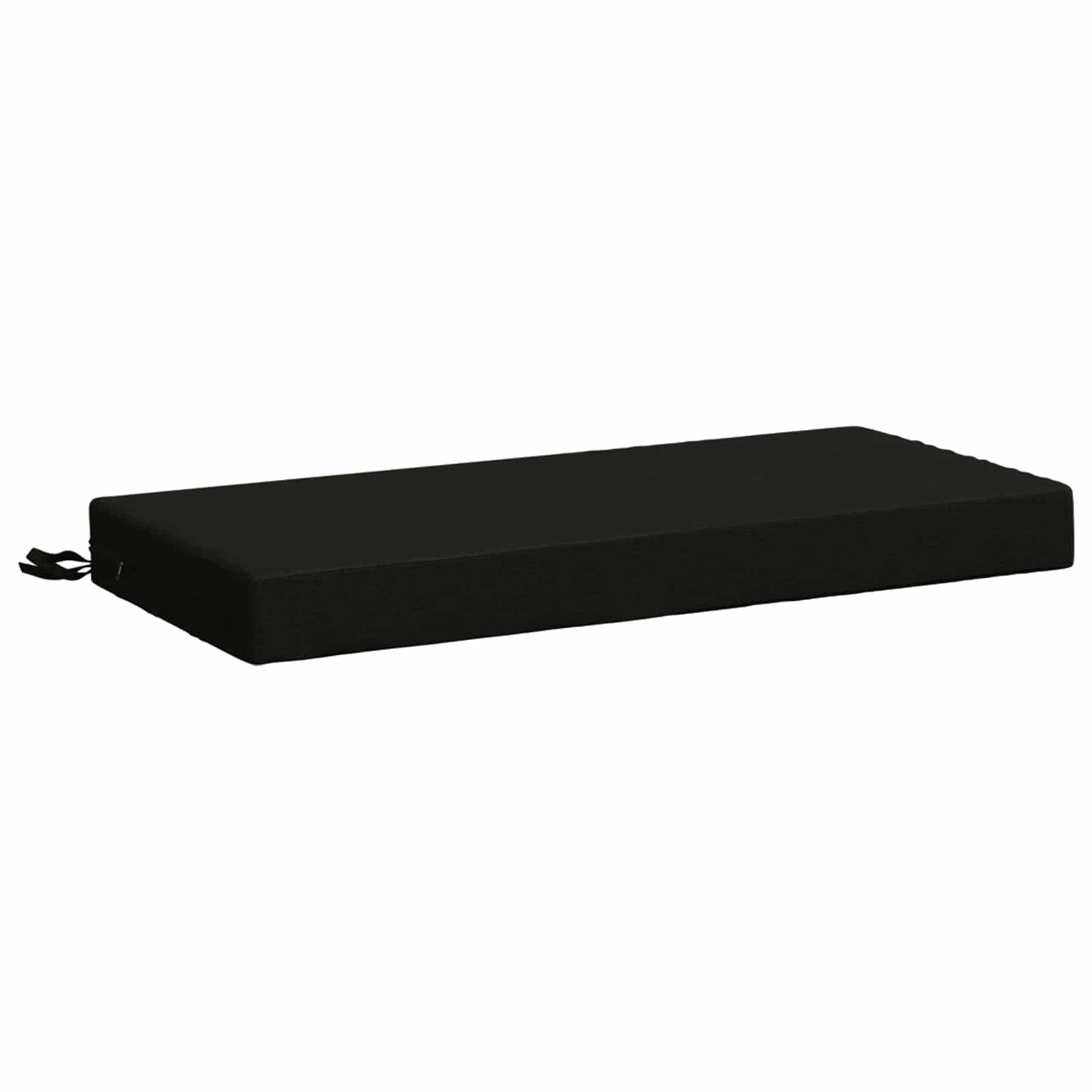 vidaXL Bench Cushion SOEST 100% Polyester Black 80 x 40 x 8 cm