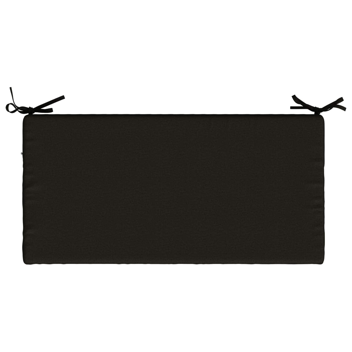 vidaXL 2-Piece Bench Cushions SOEST 2 pcs 100% Polyester Black