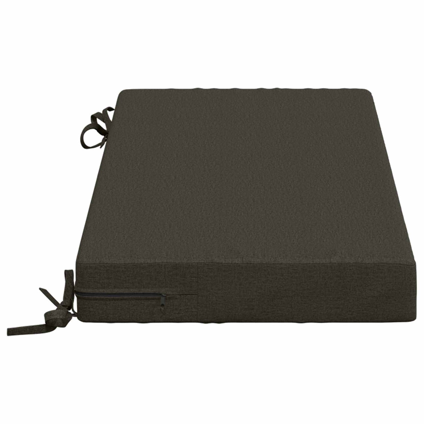 vidaXL Bench Cushion SOEST 100% Polyester Anthracite 80 x 40 x 8 cm