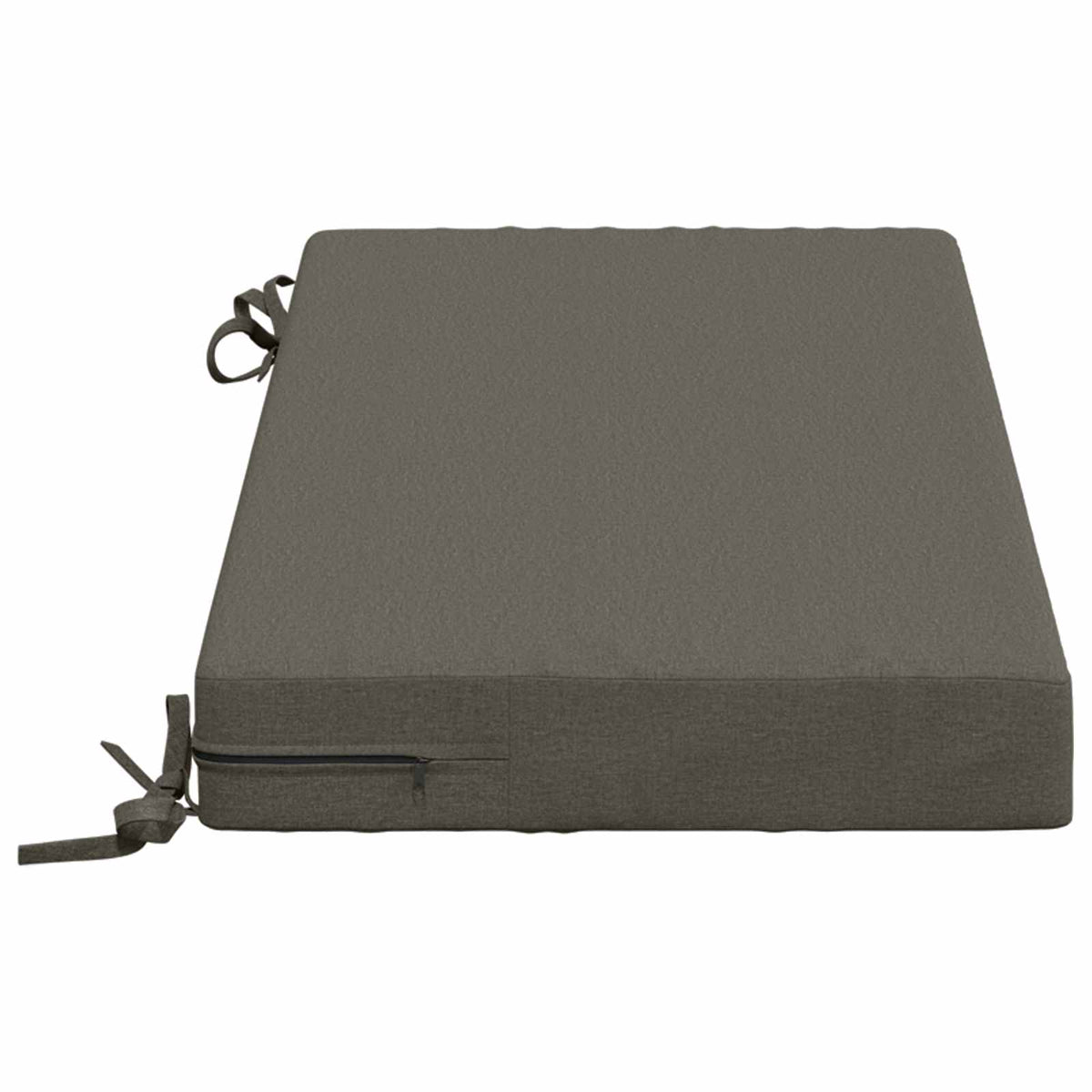 vidaXL 2-Piece Bench Cushions SOEST 2 pcs 100% Polyester Grey