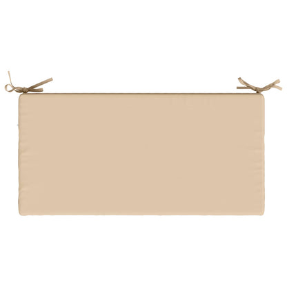 vidaXL 2-Piece Bench Cushions SOEST 2 pcs 100% Polyester Cream