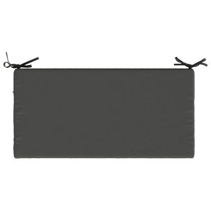vidaXL Bench Cushion SOEST 100% Polyester Anthracite 80 x 40 x 8 cm