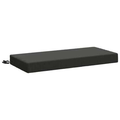 vidaXL 2-Piece Bench Cushions SOEST 2 pcs 100% Polyester Anthracite