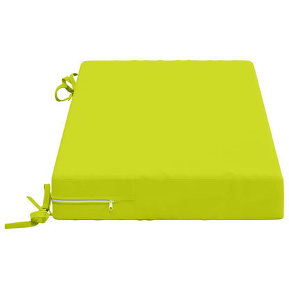 vidaXL Bench Cushion SOEST 100% Polyester Bright Green 80 x 40 x 8 cm