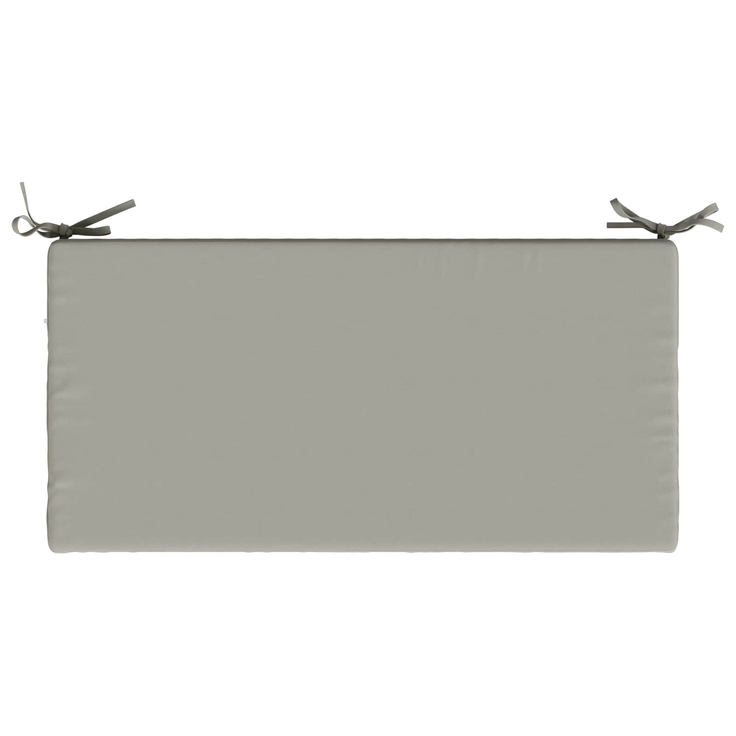 vidaXL Bench Cushion SOEST 100% Polyester Grey 80 x 40 x 8 cm
