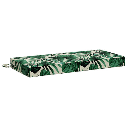 vidaXL 2-Piece Bench Cushions SOEST 2 pcs 100% Polyester Leaf Pattern