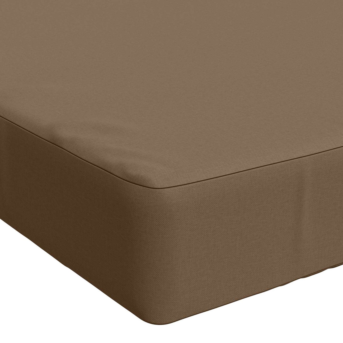 vidaXL 2-Piece Bench Cushions SOEST 2 pcs 100% Polyester Taupe