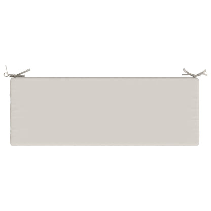vidaXL 2-Piece Bench Cushions SOEST 2 pcs 100% Polyester White