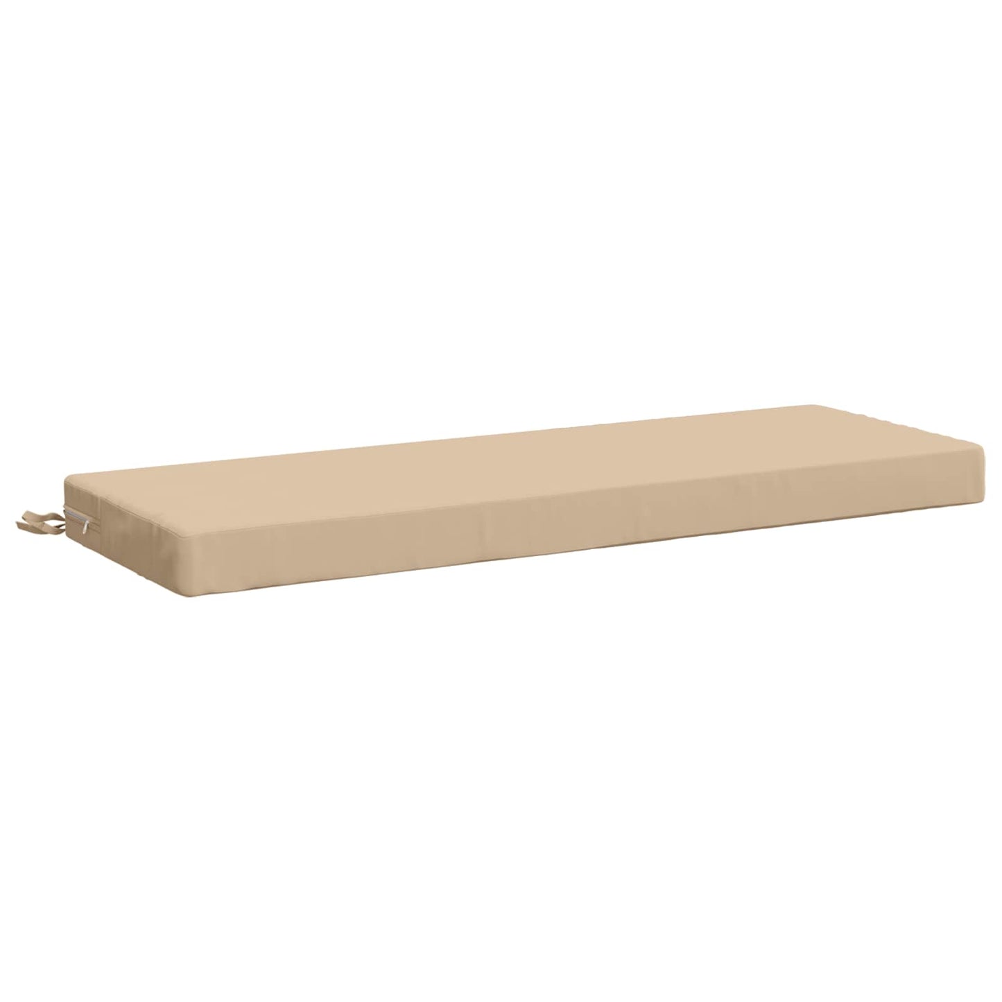 vidaXL Bench Cushion SOEST 100% Polyester Cream 100 x 40 x 8 cm