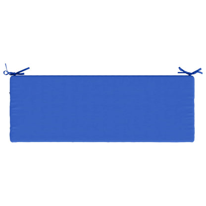 vidaXL Bench Cushion SOEST 100% Polyester Royal Blue 100 x 40 x 8 cm