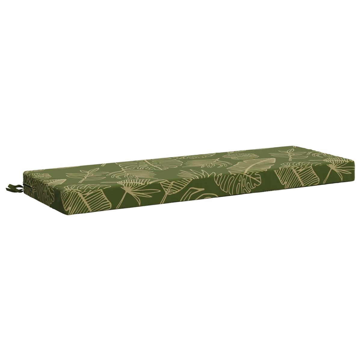 vidaXL 2-Piece Bench Cushions SOEST 2 pcs 100% Polyester Leaf Design