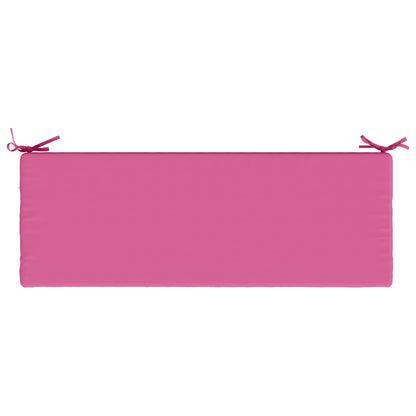 vidaXL Bench Cushion SOEST 100% Polyester Pink 100 x 40 x 8 cm