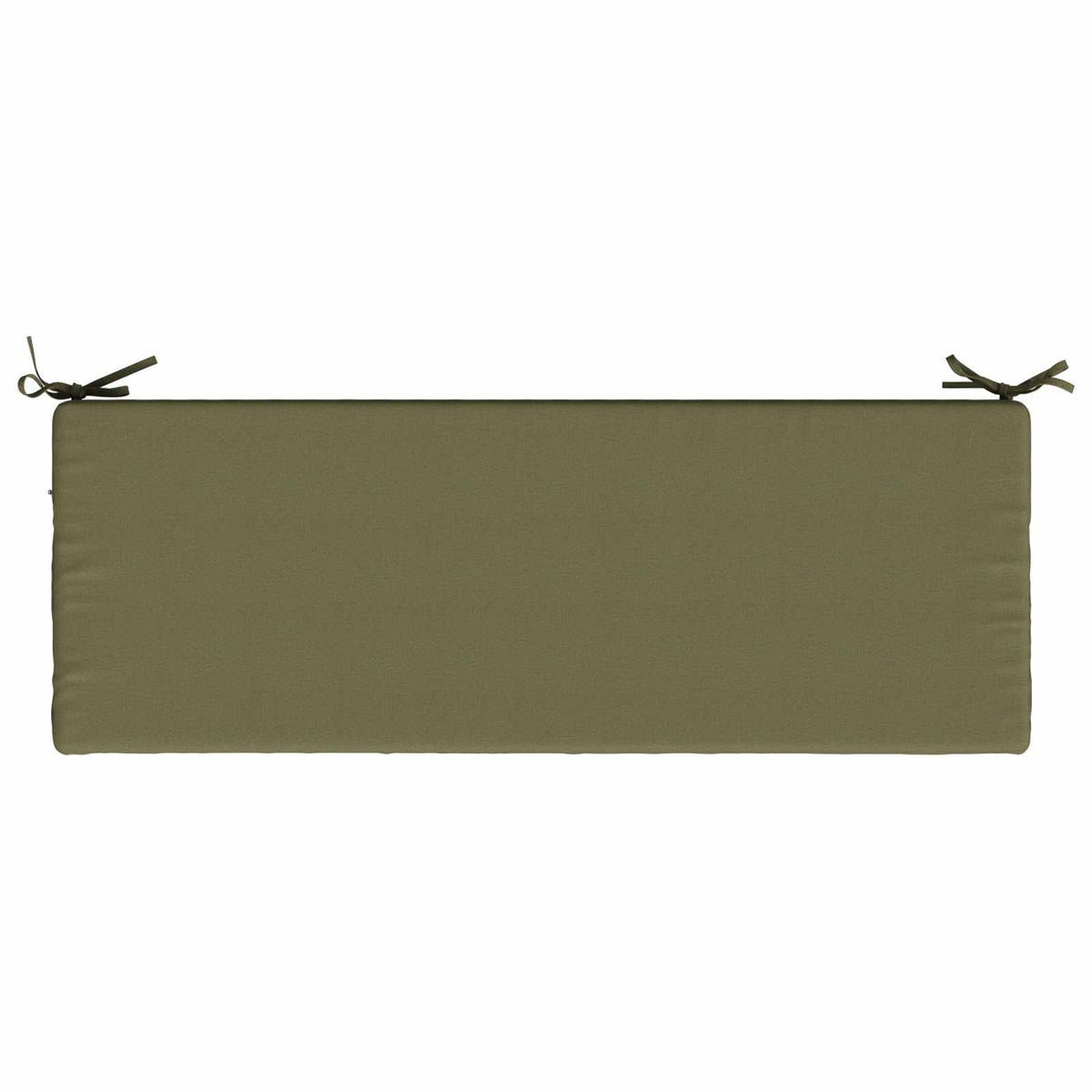 vidaXL 2-Piece Bench Cushions SOEST 2 pcs 100% Polyester Olive Green