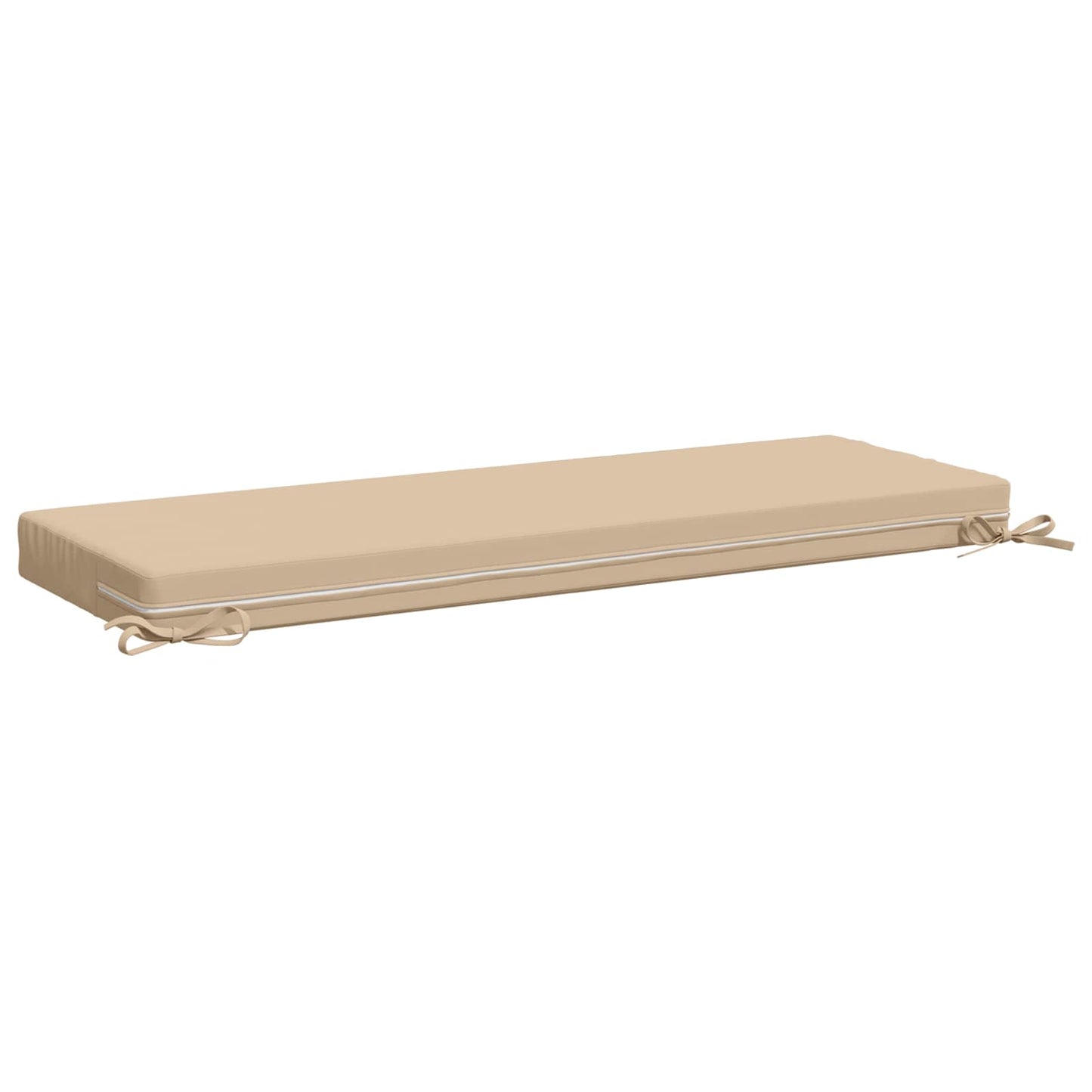 vidaXL 2-Piece Bench Cushions SOEST 2 pcs 100% Polyester Cream