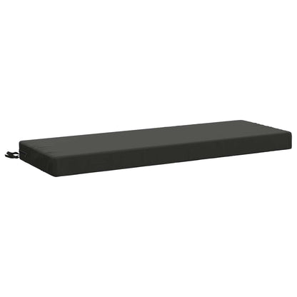 vidaXL 2-Piece Bench Cushions SOEST 2 pcs 100% Polyester Anthracite