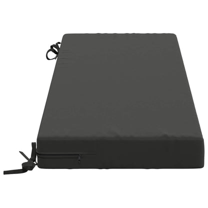 vidaXL 2-Piece Bench Cushions SOEST 2 pcs 100% Polyester Anthracite