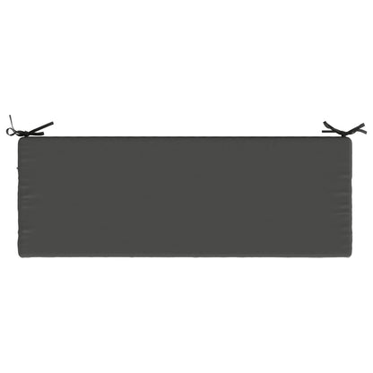 vidaXL 2-Piece Bench Cushions SOEST 2 pcs 100% Polyester Anthracite