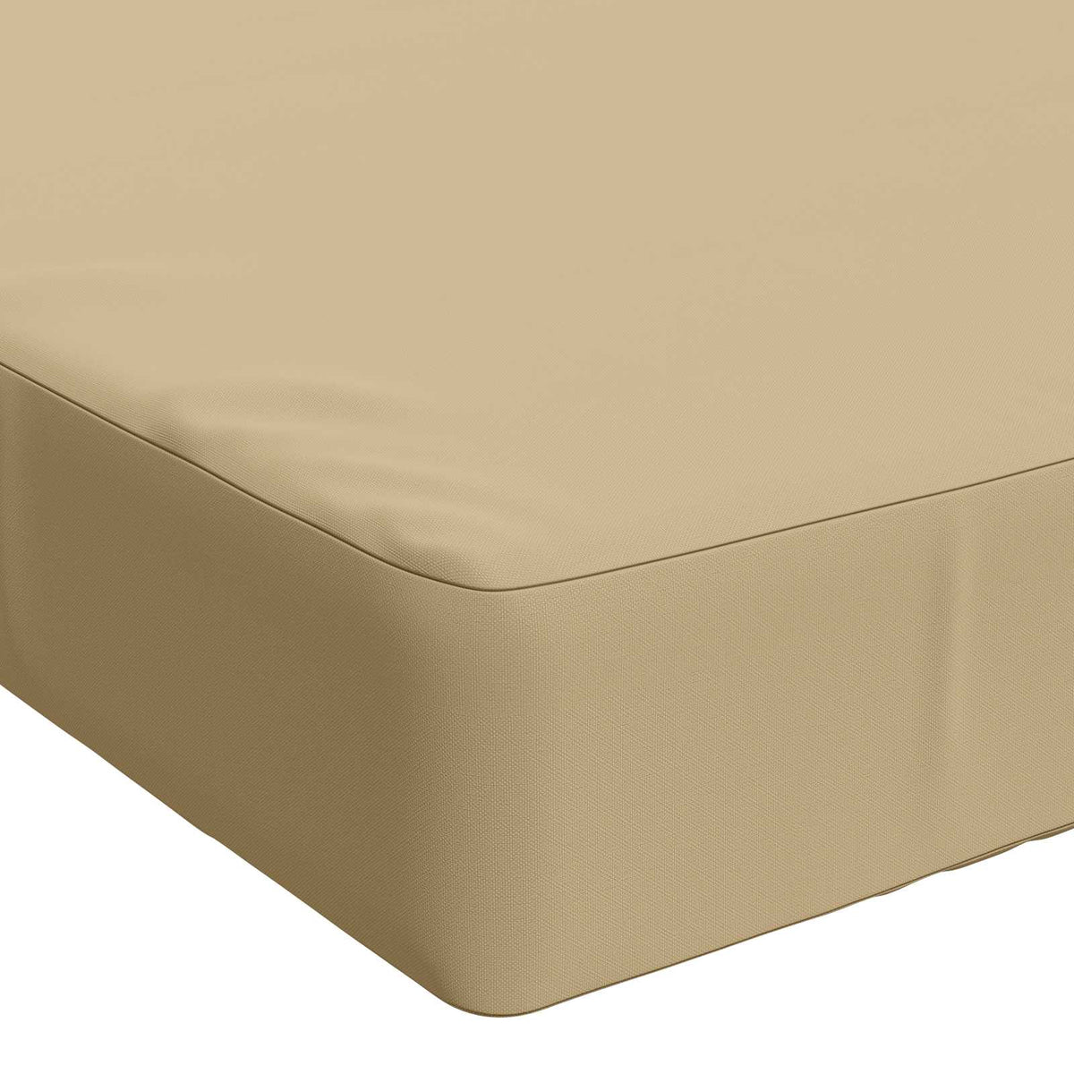 vidaXL Bench Cushion SOEST 100% Polyester Beige 110 x 40 x 8 cm