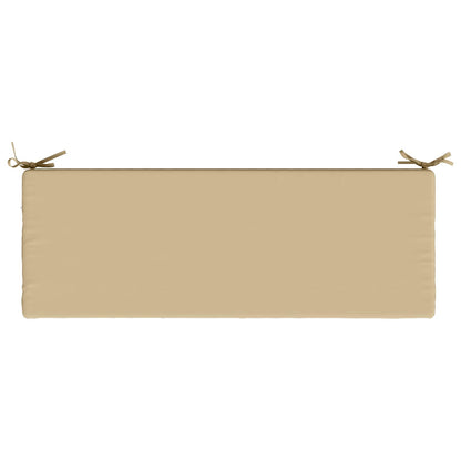 vidaXL 2-Piece Bench Cushions SOEST 2 pcs 100% Polyester Beige