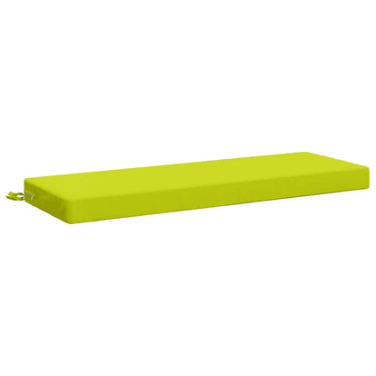 vidaXL 2-Piece Bench Cushions SOEST 2 pcs 100% Polyester Bright Green