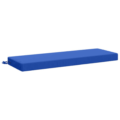 vidaXL 2-Piece Bench Cushions SOEST 2 pcs 100% Polyester Royal Blue