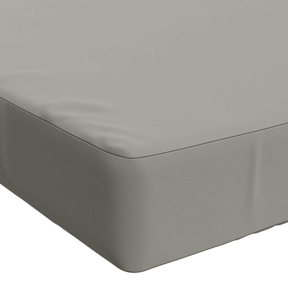 vidaXL 2-Piece Bench Cushions SOEST 2 pcs 100% Polyester Grey