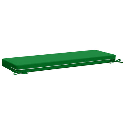 vidaXL Bench Cushion SOEST 100% Polyester Green 110 x 40 x 8 cm