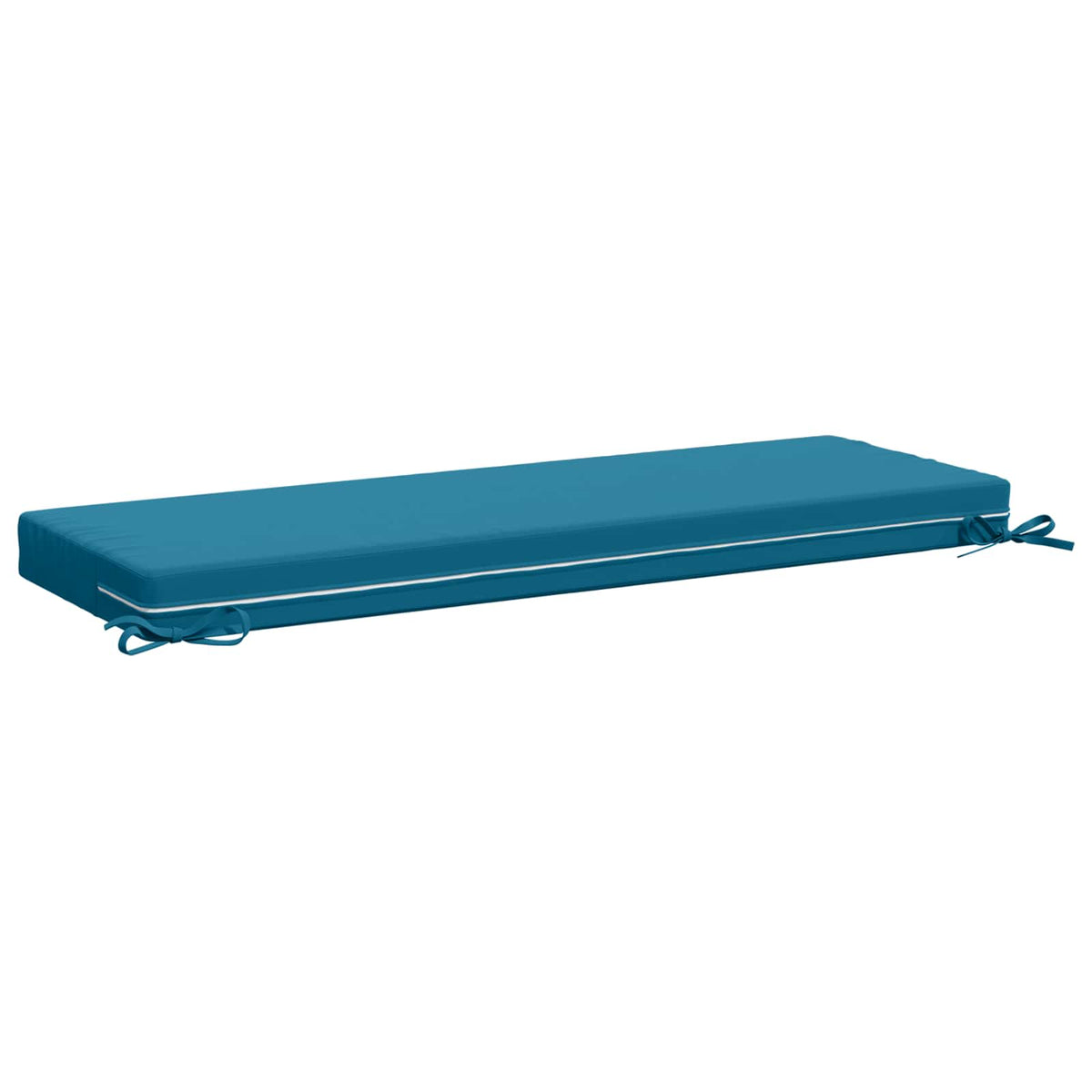 vidaXL 2-Piece Bench Cushions SOEST 2 pcs 100% Polyester Light Blue