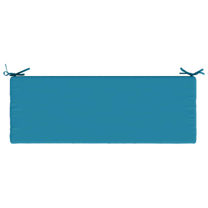 vidaXL 2-Piece Bench Cushions SOEST 2 pcs 100% Polyester Light Blue