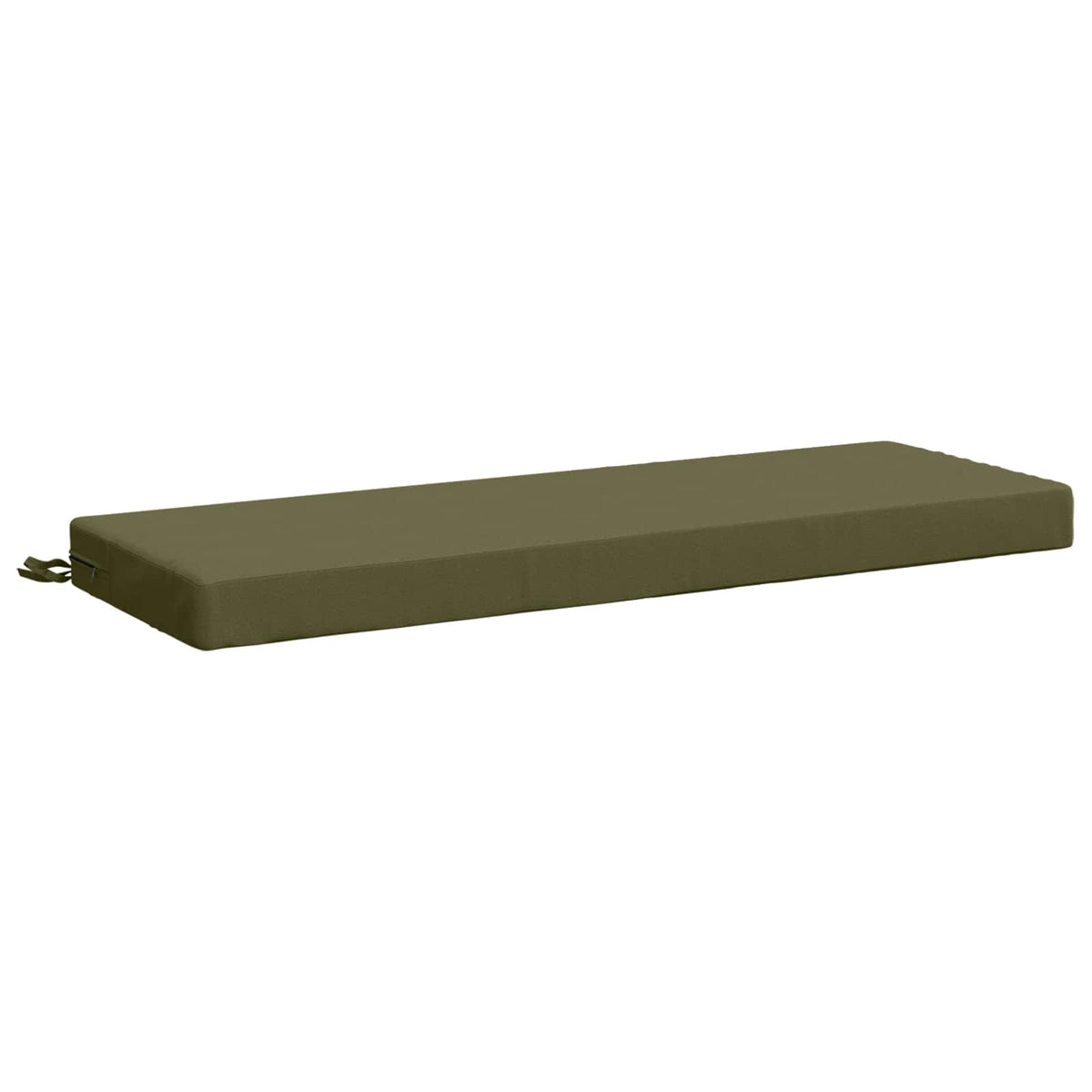 vidaXL 2-Piece Bench Cushions SOEST 2 pcs 100% Polyester Olive Green