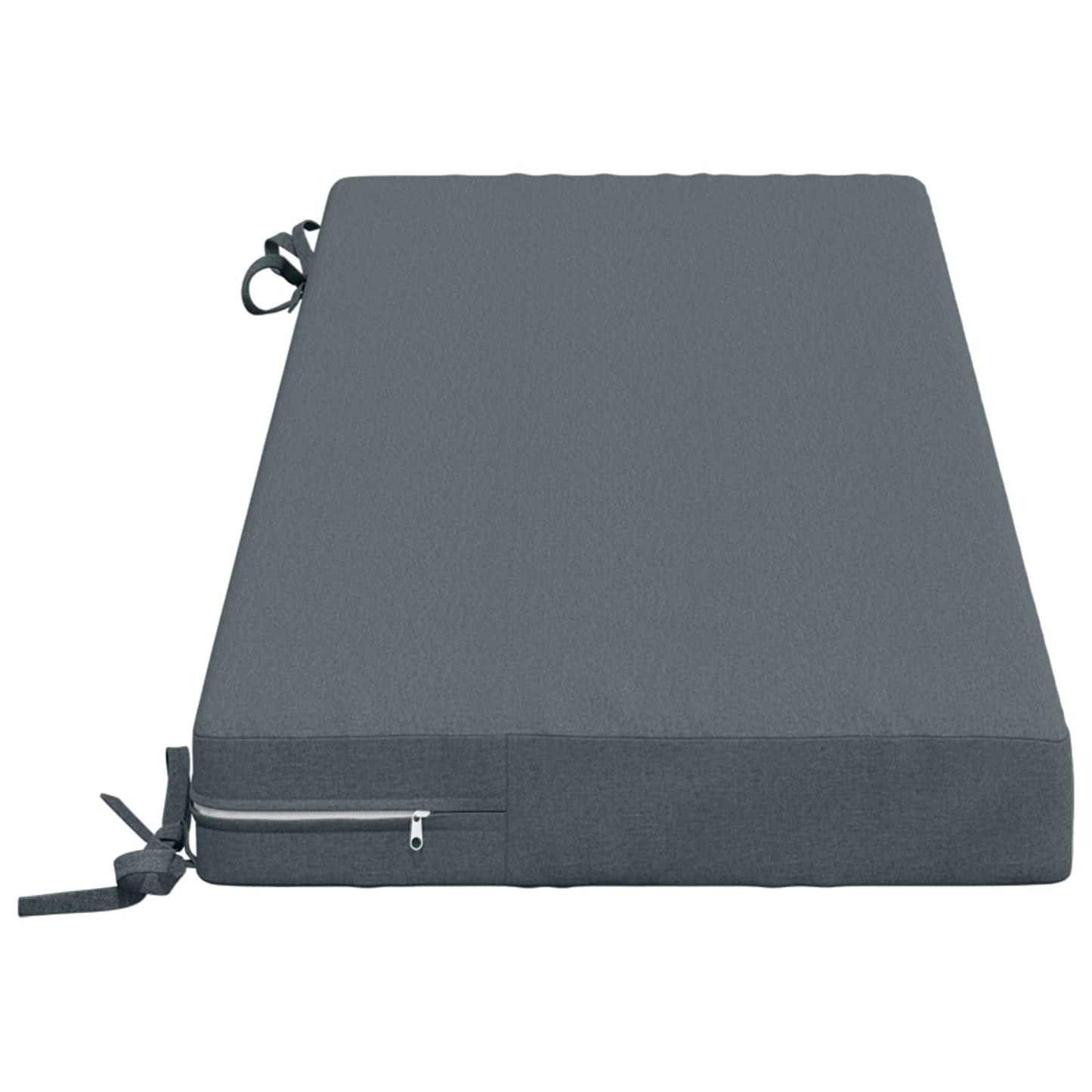 vidaXL 2-Piece Bench Cushions SOEST 2 pcs 100% Polyester Blue